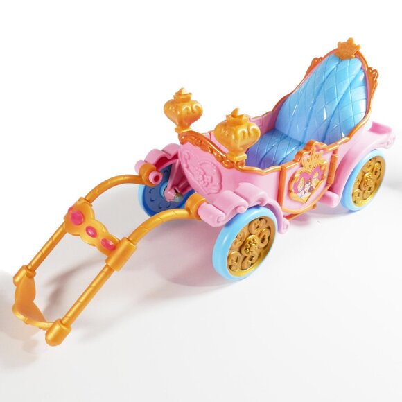 Disney Princess Petite 6" Dolls & Royal Carriage Set with Horses Belle Rapunzel - Picture 6 of 11